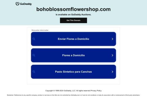 Boho Blossom Flower Shop capture - 2024-01-27 17:39:22
