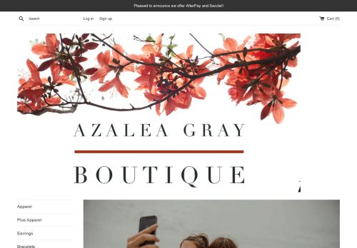 Azalea Gray Boutique capture - 2024-01-27 18:06:31
