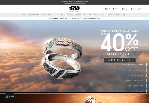 Star Wars Fine Jewelry capture - 2024-01-27 18:30:12