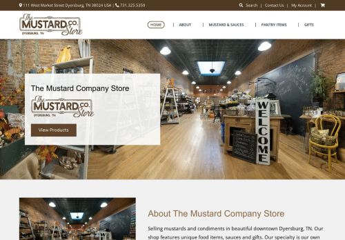 The Mustard Company Store capture - 2024-01-27 18:30:43