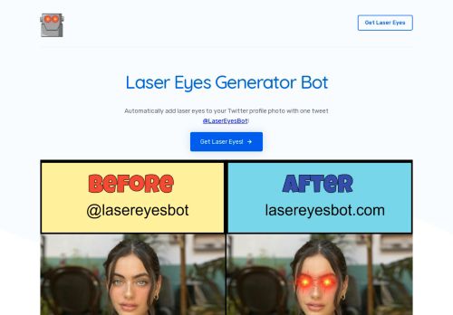Laser Eyes Generator Bot capture - 2024-01-27 20:49:01