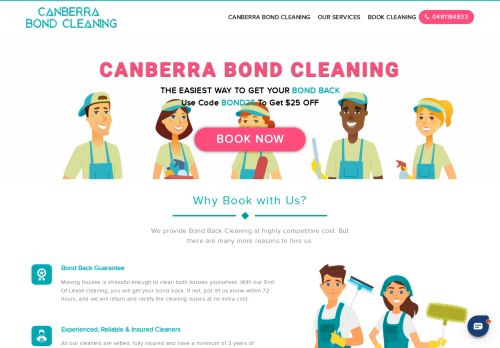 Canberra Bond Cleaning capture - 2024-01-28 13:57:39