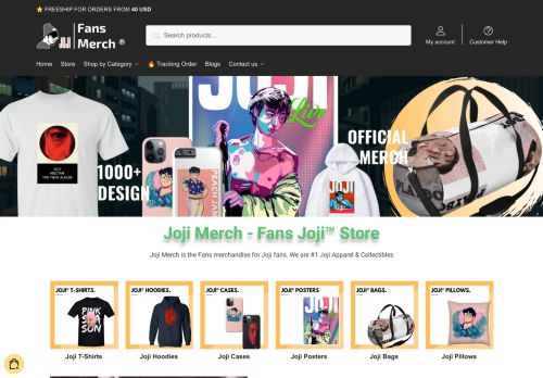 Joji Merchandise capture - 2024-01-28 16:14:58