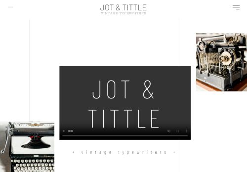 Jot and Tittle Vintage Typewriters capture - 2024-01-28 16:49:56