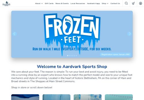 Aardvark Sports Shop capture - 2024-01-28 18:13:26