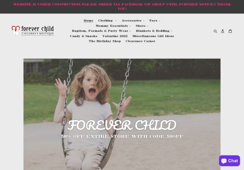 Forever Child Childrens Boutique capture - 2024-01-28 18:19:32