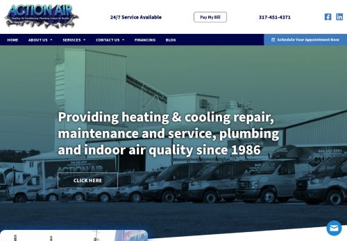 Action Air Heating And Air Conditioning capture - 2024-01-28 18:22:40