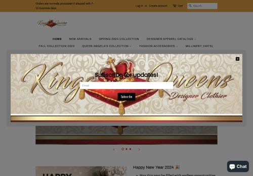 Kings And Queens Designer Clothier capture - 2024-01-29 04:59:48