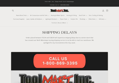 Tool Mart Inc capture - 2024-01-29 07:44:00
