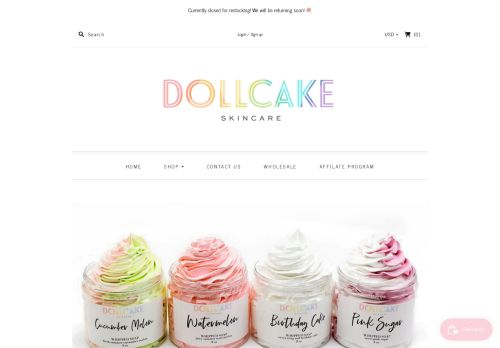 Dollcake Skincare capture - 2024-01-29 11:11:57