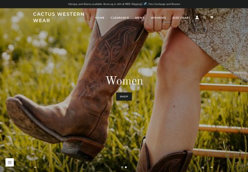 Cactus Western Wear capture - 2024-01-29 12:01:49