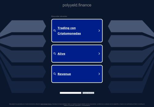 PolyYeld Finance capture - 2024-01-29 23:29:39