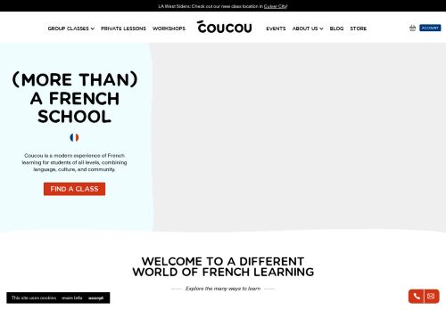 Coucou French Classes capture - 2024-01-30 17:24:35