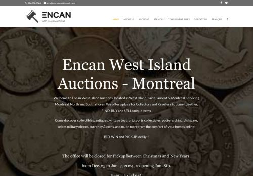 Encan West Island Auctions capture - 2024-01-30 19:37:52