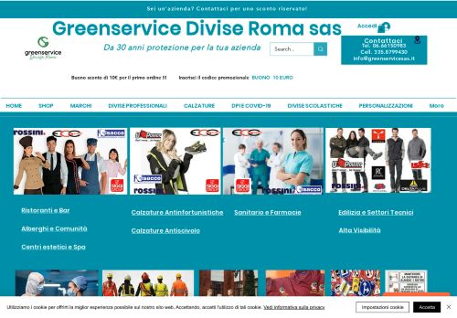 Greenservice Divise Roma Sas capture - 2024-01-31 01:00:48
