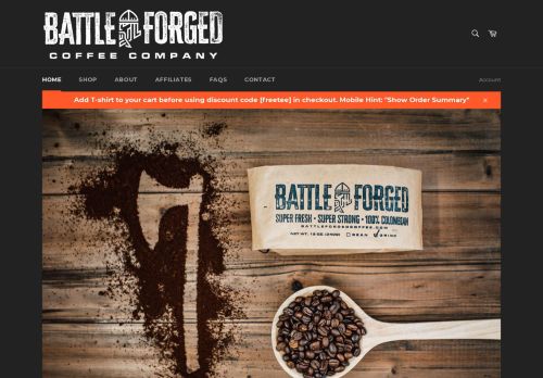 Battle Forged Coffee capture - 2024-01-31 02:21:04