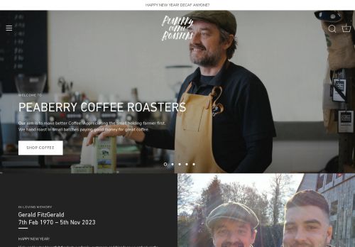 Peaberry Coffee Roasters capture - 2024-01-31 12:48:39