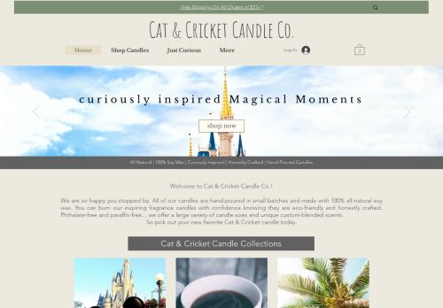 Cat and Cricket Candle Co capture - 2024-01-31 13:12:13