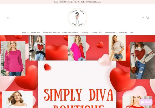 Simply Diva Boutique capture - 2024-01-31 14:17:56