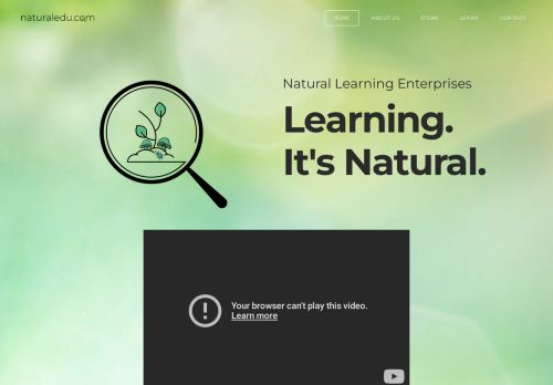 Natural Learning Enterprises capture - 2024-02-01 03:34:50