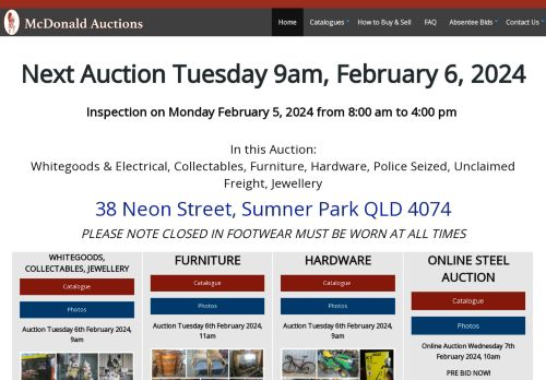 Mcdonald Auctions capture - 2024-02-01 11:44:11