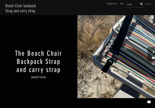 Beach Chair Backpack Strap capture - 2024-02-01 16:47:15