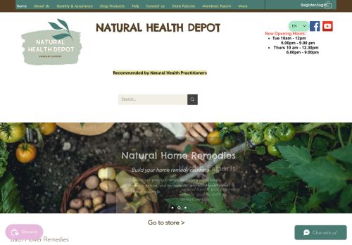 Natural Health Depot capture - 2024-02-01 21:11:42