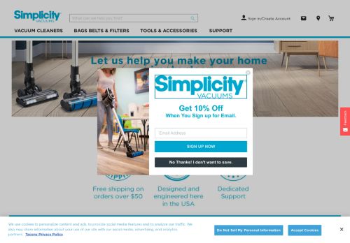 Simplicity Vacuums capture - 2024-02-02 09:58:58