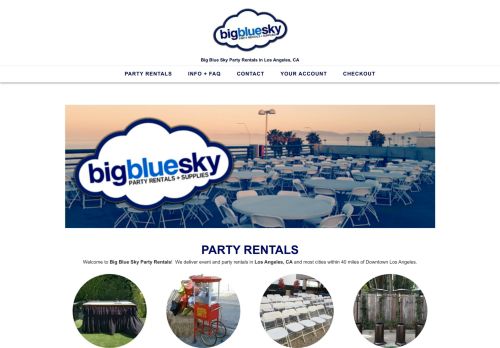 Big Blue Sky Party Rentals capture - 2024-02-02 11:12:05