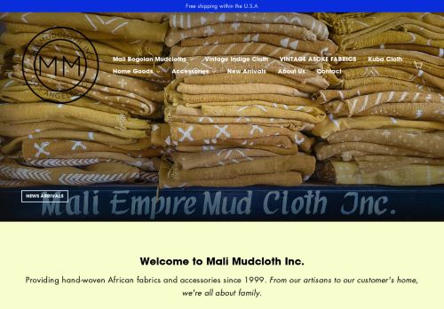 Mali Mud Cloth Inc capture - 2024-02-02 13:11:47