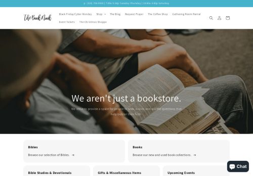 The Book Nook A Christian Book & Gift Boutique capture - 2024-02-02 18:00:38