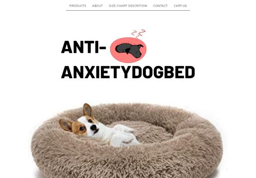 Anti Anxiety Dog Bed capture - 2024-02-02 22:27:39