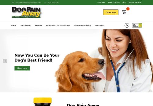 Dog Pain Away capture - 2024-02-03 10:10:44
