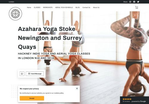 Azahara Yoga Stoke Newington capture - 2024-02-03 11:13:01