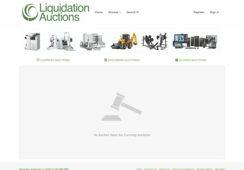 Liquidation Auctions capture - 2024-02-03 19:44:23