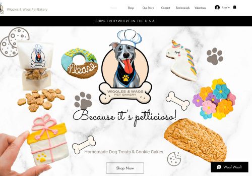Wiggles & Wags Pet Bakery capture - 2024-02-04 02:49:14