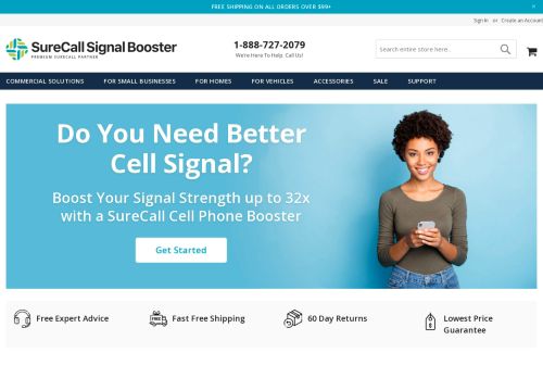 SureCall Signal Booster capture - 2024-02-04 20:13:53