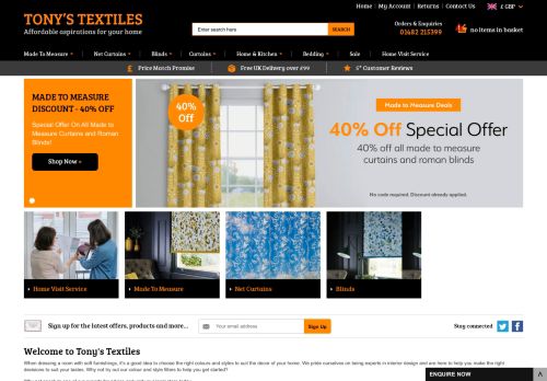 Tonys Textiles capture - 2024-02-05 10:40:19