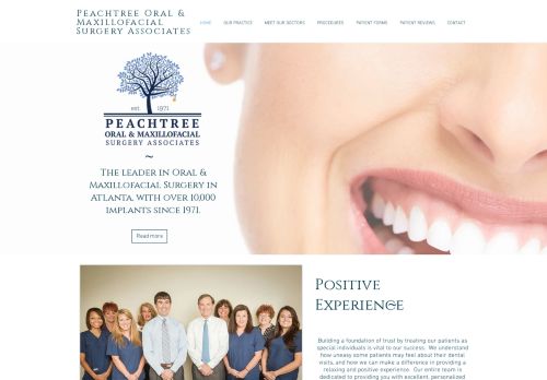 Peachtree Oral & Maxillofacial Surgery capture - 2024-02-05 22:58:42