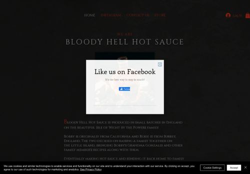Bloody Hell Hot Sauce capture - 2024-02-06 01:35:29