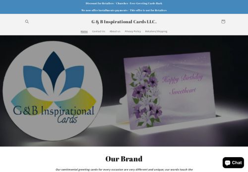 G & B Inspirational Cards LLC capture - 2024-02-06 02:14:09