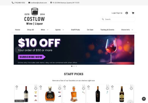 Costlows Wines & Liquors capture - 2024-02-06 07:30:08