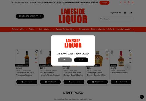Lakeside Liquor capture - 2024-02-06 07:33:02