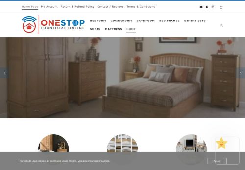 One Stop Furniture Online capture - 2024-02-06 09:03:06