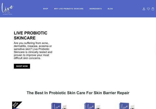 Live Probiotic Skincare capture - 2024-02-06 10:19:51