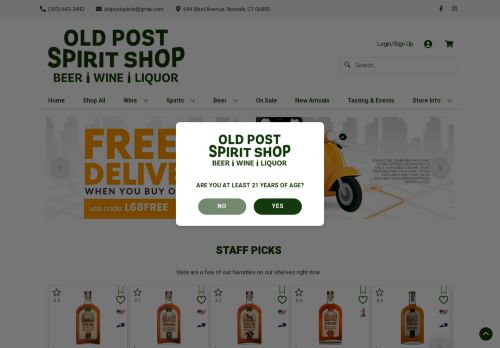 Old Post Spirits Shop capture - 2024-02-06 12:43:34