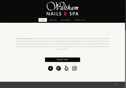 Waltham Nails & Spa capture - 2024-02-06 13:27:33