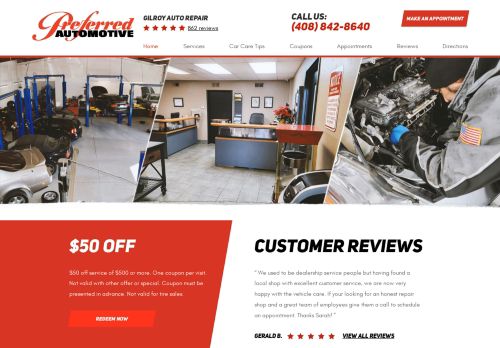 Preferred Automotive Gilroy Auto Repair capture - 2024-02-07 00:00:13