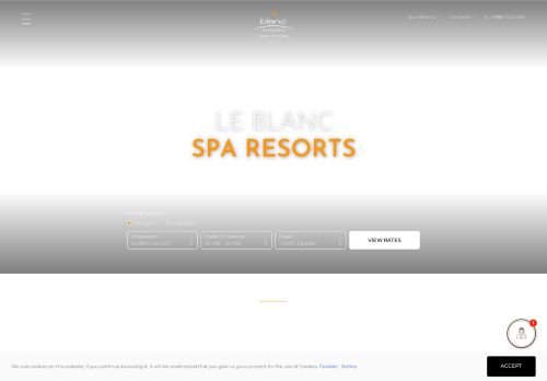 Le Blanc Spa Resorts capture - 2024-02-07 00:30:31