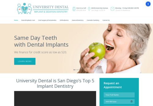 University Dental San Diego capture - 2024-02-07 16:25:52